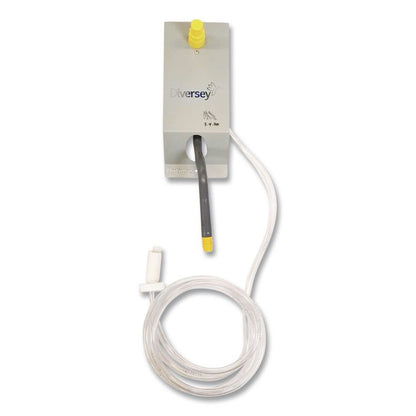Optimus Low Flow Single Button Dispenser, 6.27 x 4.03 x 13.13, Gray