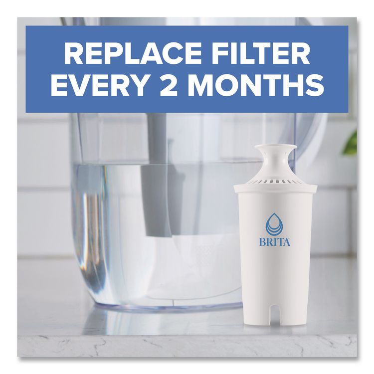 Standard Replacement Filters for Pitchers, 3/Pack, 8 Packs/Carton