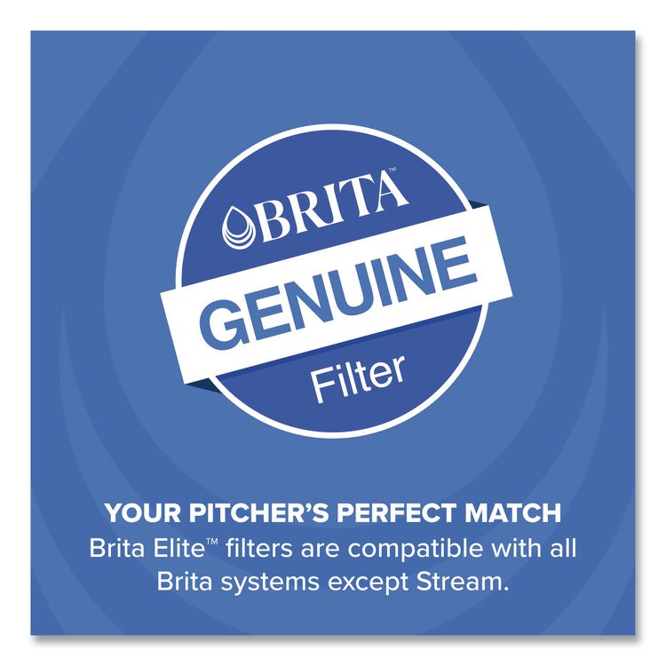 Standard Replacement Filters for Pitchers, 3/Pack, 8 Packs/Carton