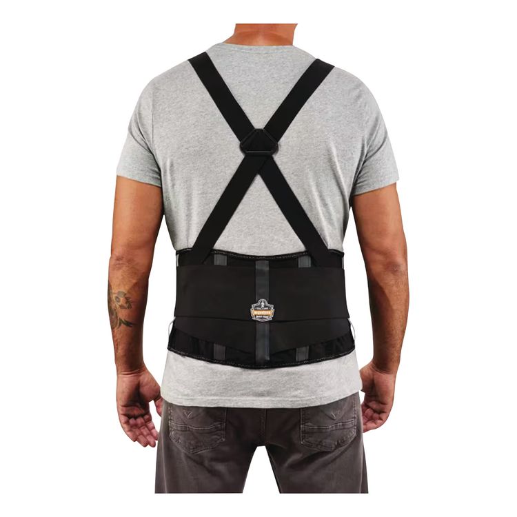 ProFlex 2000SF High-Performance Spandex Back Support Brace, X-Large, 38" to 42" Waist, Black