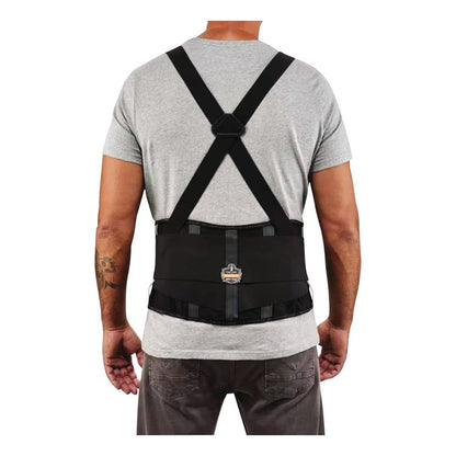 ProFlex 2000SF High-Performance Spandex Back Support Brace, Medium, 30" to 34" Waist, Black