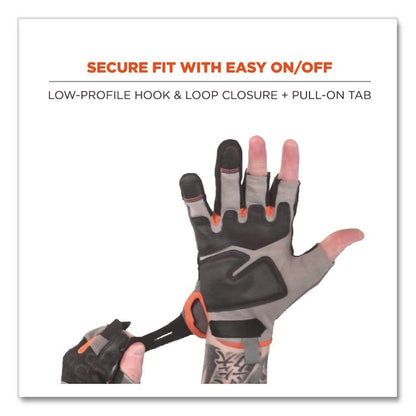 ProFlex 720 Heavy-Duty Framing Gloves, Small, Gray, Pair