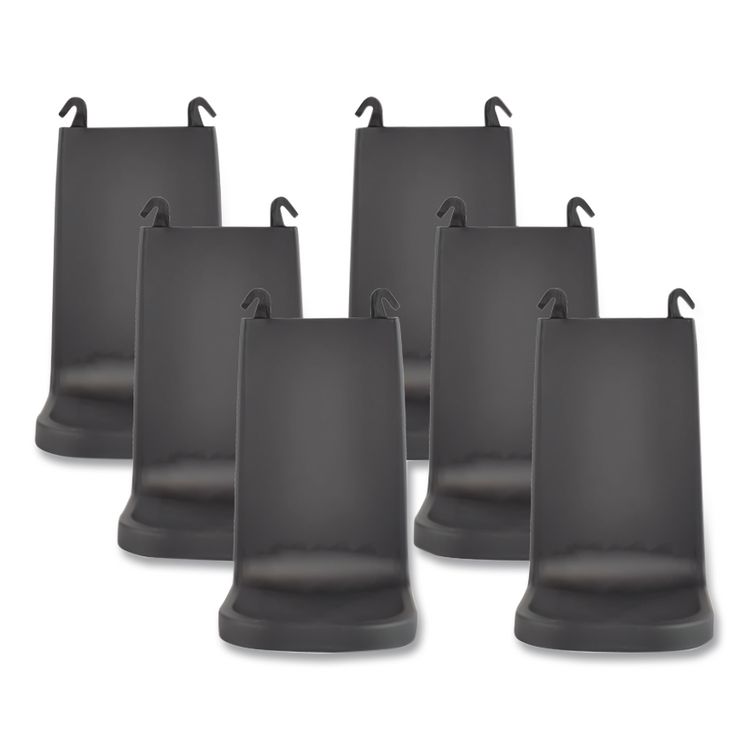IntelliCare Dispenser Drip Tray, 8.58 x 7.32 x 12.44, Black, 6/Carton