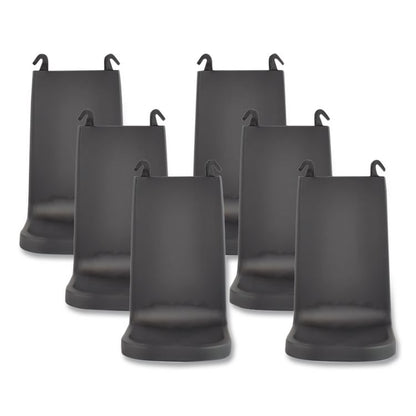IntelliCare Dispenser Drip Tray, 8.58 x 7.32 x 12.44, Black, 6/Carton