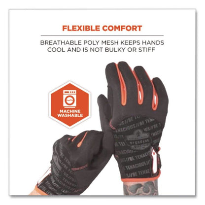 ProFlex 812 Standard Utility Gloves, Medium, Black, Pair