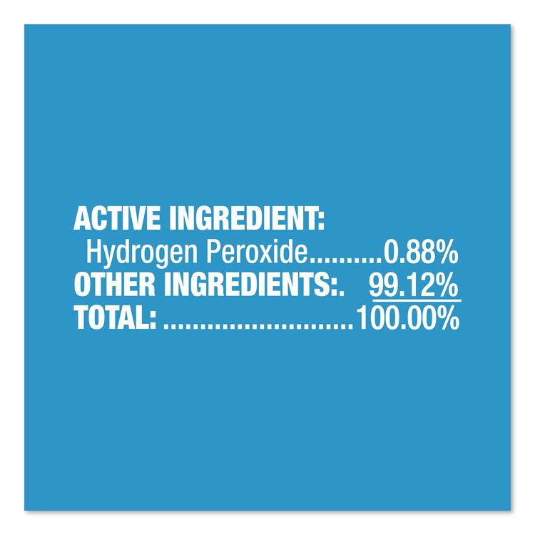 Multi-Purpose Hydrogen Peroxide Cleaner, Citrus Sparkle Zest Scent, 32 oz Trigger Spray Bottle, 9/Carton
