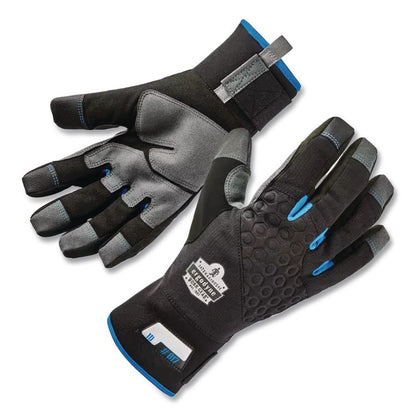 Proflex 817 Reinforced Thermal Utility Gloves, EN388: 3423X, Medium, Black, Pair