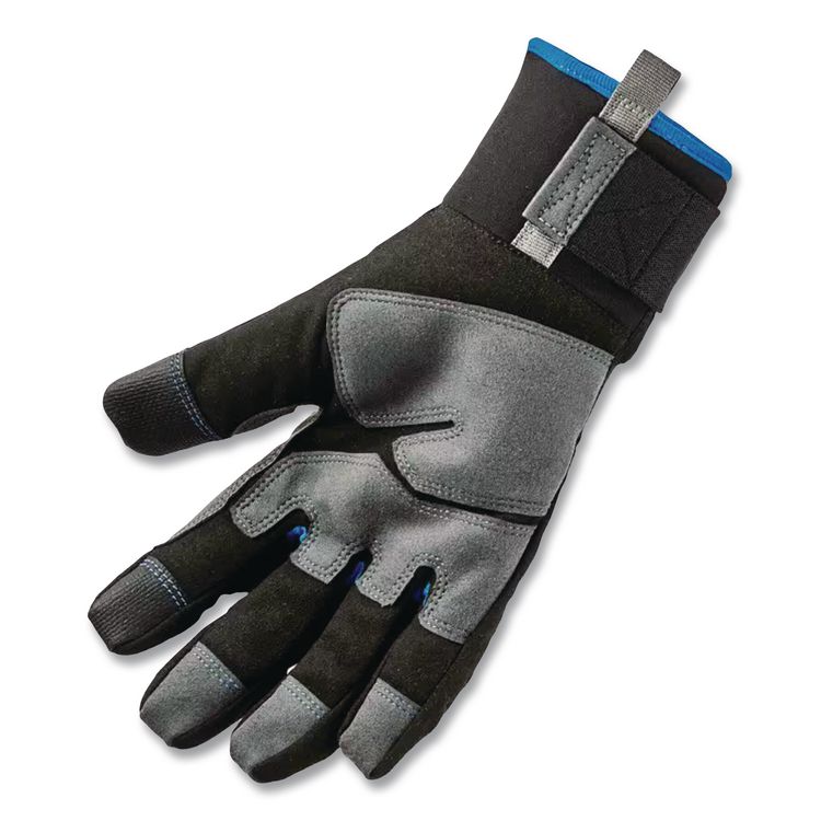 Proflex 817 Reinforced Thermal Utility Gloves, EN388: 3423X, Medium, Black, Pair