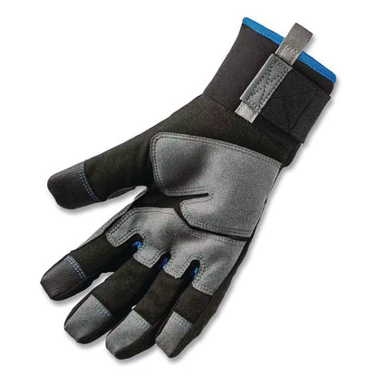 Proflex 817 Reinforced Thermal Utility Gloves, EN388: 3423X, Medium, Black, Pair