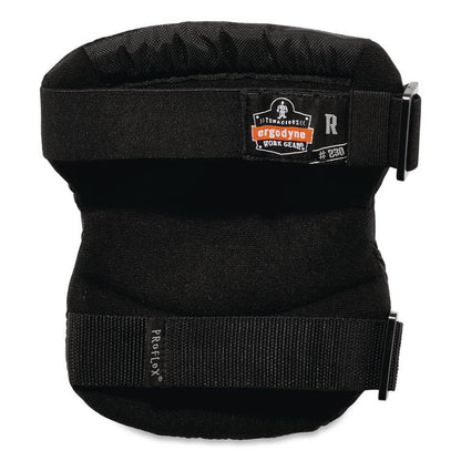 ProFlex 230 Wide Soft Cap Knee Pad, Buckle Closure, One Size Fits Most, Black