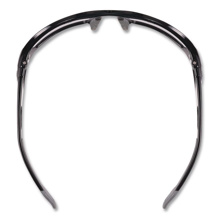 Skullerz Odin Safety Glasses, Fog-Off Technology, Black Full Frame, Smoke Dual Lens