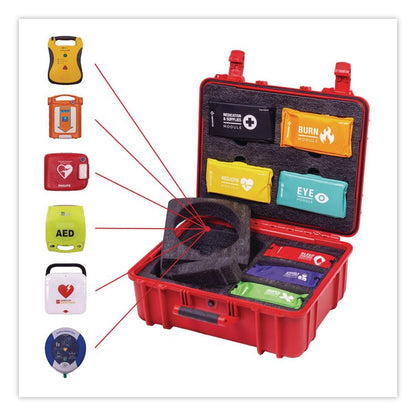 Modulator Flex Trauma Kit without AED - XL Rugged Hard Case, Standard, 6 Pieces