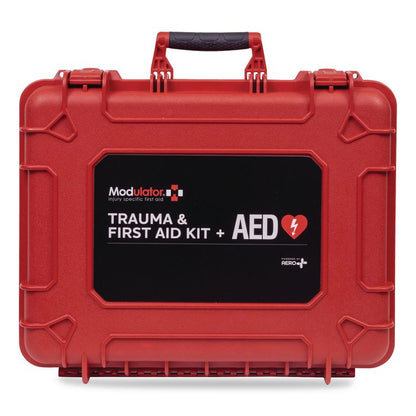 Modulator Flex Trauma Kit without AED - XL Rugged Hard Case, Standard, 6 Pieces