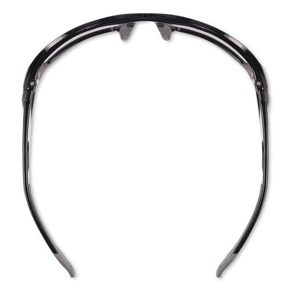 Skullerz Odin Safety Glasses, Matte Black Full Frame, Smoke Dual Lens