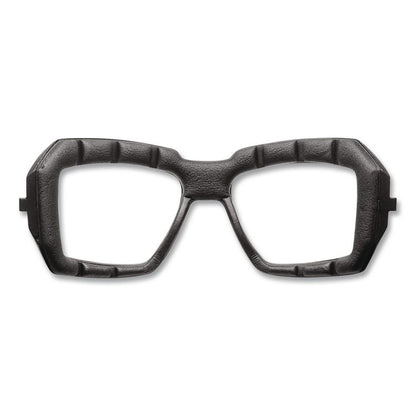 Skullerz Loki Safety Glasses/Goggles, Fog-Off Technology, Matte Gray Full Frame, Smoke Dual Lens