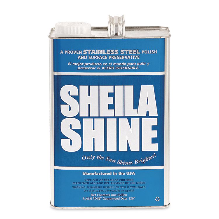 Low VOC Stainless Steel Cleaner and Polish, 1 gal Can, 4/Carton