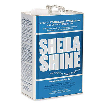 Low VOC Stainless Steel Cleaner and Polish, 1 gal Can, 4/Carton