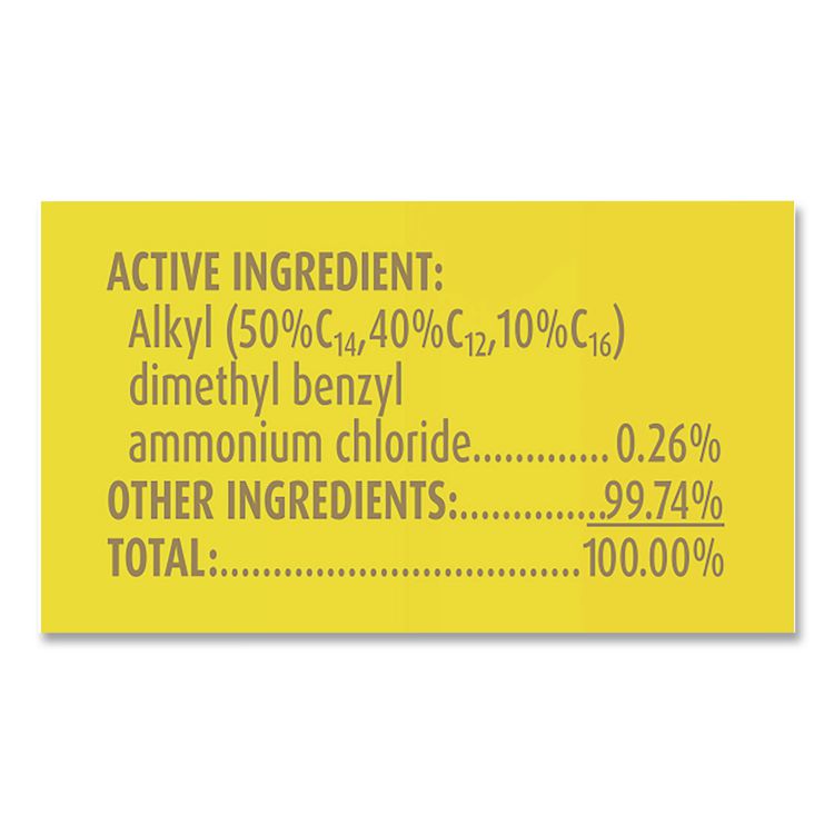 Disinfecting Wipes, 1-Ply, 7 x 7.25, Lemon and Lime Blossom, White, 80 Wipes/Canister