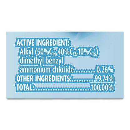 Disinfecting Wipes, 1-Ply, 7 x 7.25, Crisp Linen, White, 80 Wipes/Canister