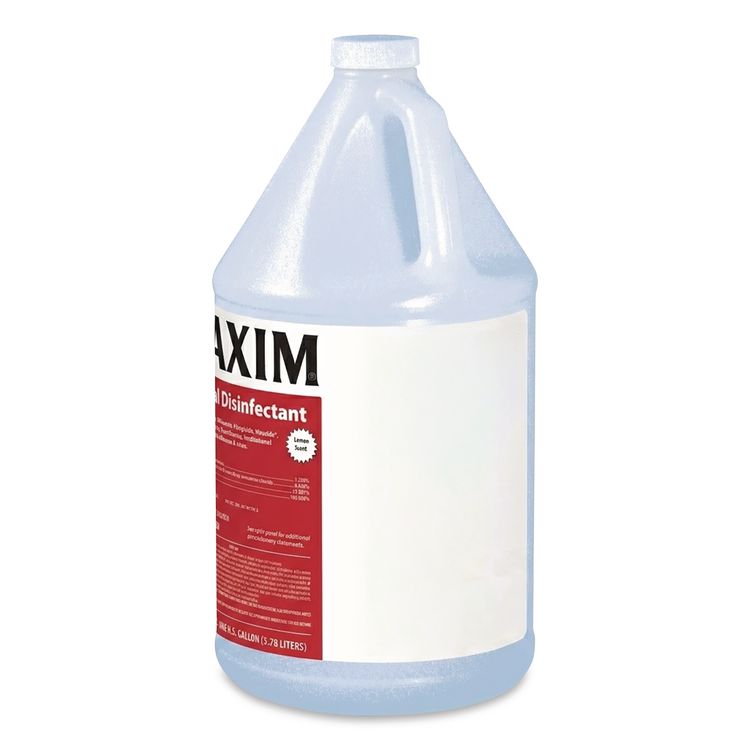 Neutral Disinfectant, Lemon Scent, 1 gal Bottle, 4/Carton