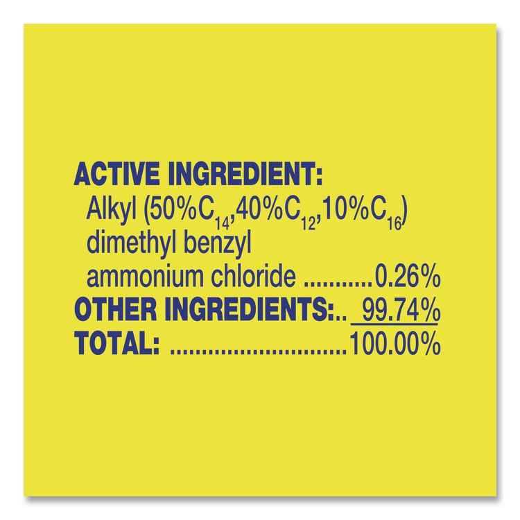 Disinfecting Wipes, 1-Ply, 7 x 7.25, Lemon and Lime Blossom, White, 80 Wipes/Canister, 3 Canisters/Pack