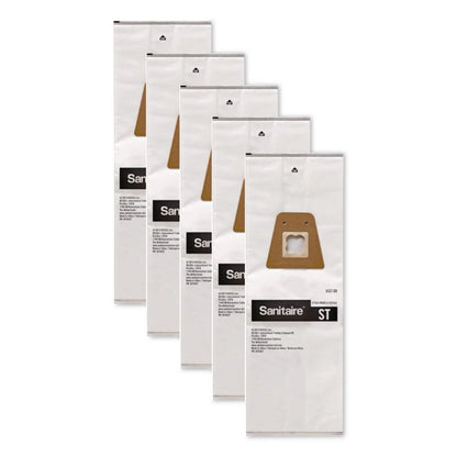 Style ST Disposable Vacuum Bags for SC600 and SC800 Series, 5/Pack, 10 Packs/Carton