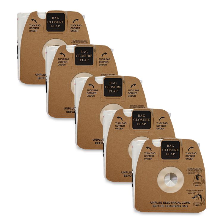 Style MM Disposable Dust Bags with Allergen Filter for SC3683A/SC3683B, 5/Pack