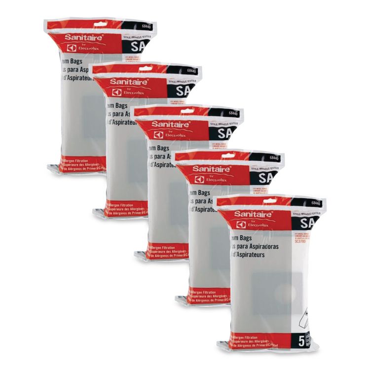 Style SA Disposable Dust Bags with Allergen Filtration for SC3700A, 5/Pack, 10 Packs/Carton
