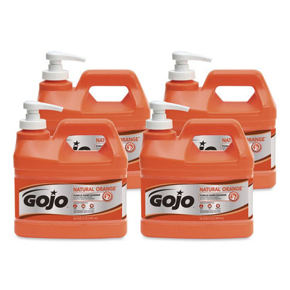 NATURAL ORANGE Pumice Hand Cleaner, Citrus Scent, 0.5 gal