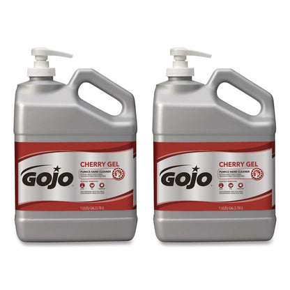 Cherry Gel Pumice Hand Cleaner, Cherry Scent, 1 gal, 2/Carton