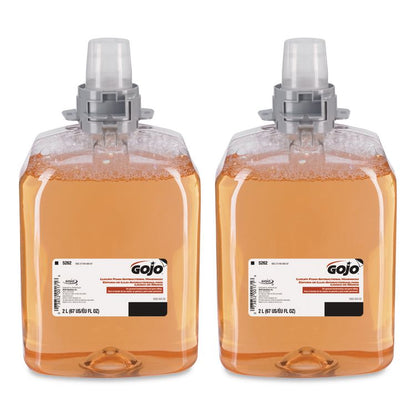 Luxury Foam Antibacterial Handwash Refill, Fresh Fruit Scent, 2,000 mL, 2/Carton