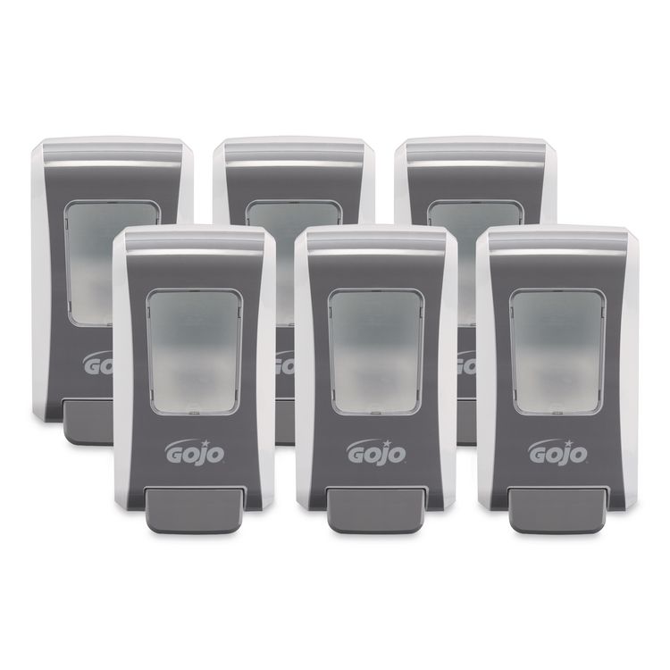 FMX-20 Soap Dispenser, 2 L, 6.5 x 4.7 x 11.7, White/Gray, 6/Carton