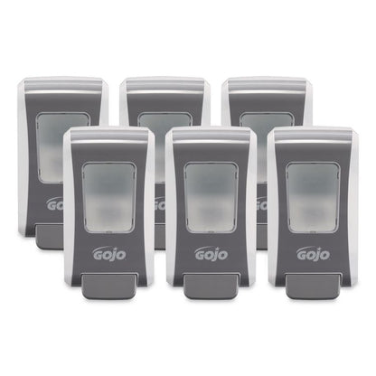 FMX-20 Soap Dispenser, 2 L, 6.5 x 4.7 x 11.7, White/Gray, 6/Carton