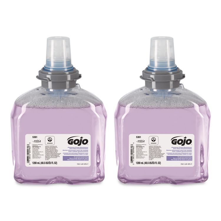 TFX Luxury Foam Hand Wash Refill, Cranberry Scent, 1,200 mL, 2/Carton