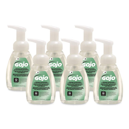 Green Certified Foam Soap, Fragrance-Free, 7.5 oz, 6/Carton