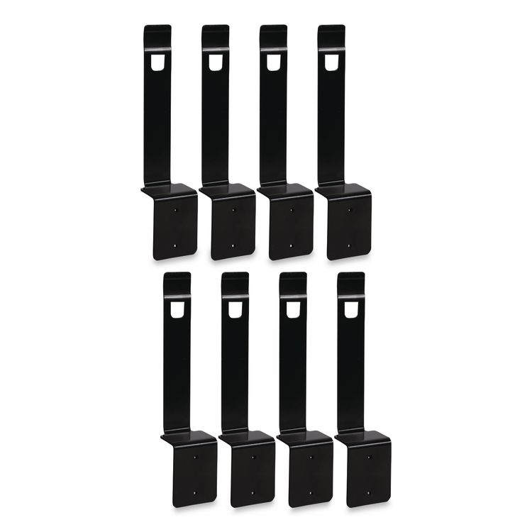 Rail Mount for ES Everywhere System, Black, 8/Pack