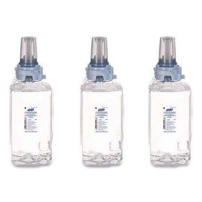 Advanced Hand Sanitizer Green Certified Foam Refill, For ADX-12 Dispensers, 1,200 mL, Fragrance-Free, 3/Carton