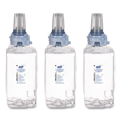 Advanced Hand Sanitizer Foam, For ADX-12 Dispensers, 1,200 mL Refill, Fragrance-Free, 3/Carton