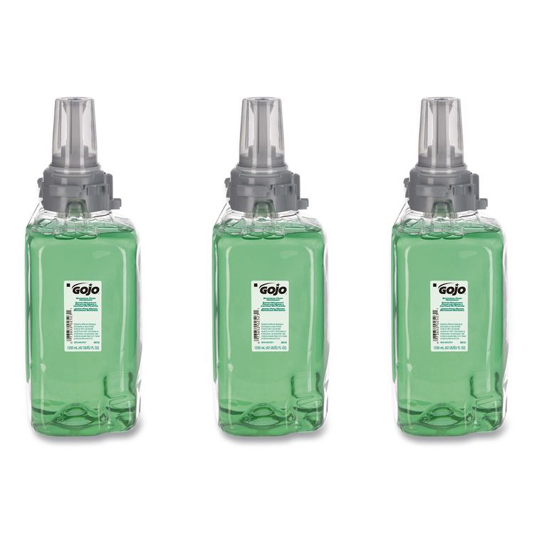 Botanical Foam Handwash Refill, For ADX-12 Dispenser, Botanical Scent, 1,250 mL, 3/Carton