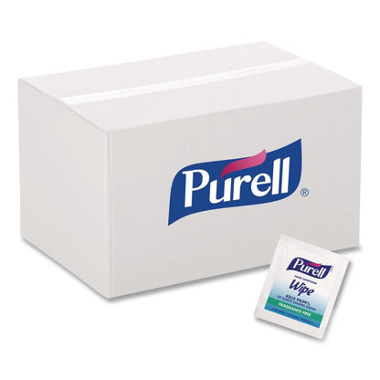 Sanitizing Hand Wipes, Individually Wrapped, 5 x 7, Unscented, White, 4,000 Wipes/Carton