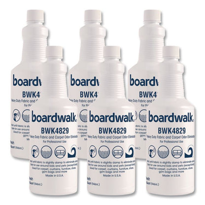 Fabric and Carpet Deodorizer, Fresh, 32 oz Bottle, 6/Carton