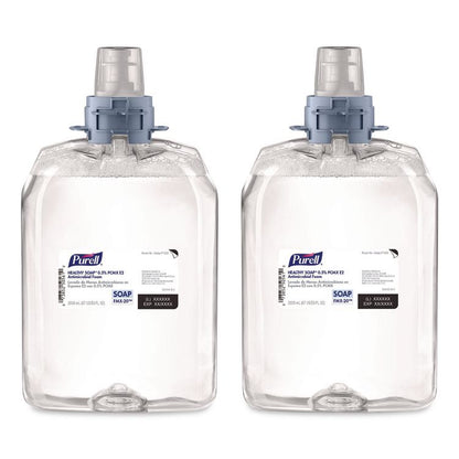 HEALTHY SOAP 0.5% PCMX E2 Antimicrobial Foam, For FMX-20 Dispenser, Fragrance-Free, 2,000 mL, 2/Carton