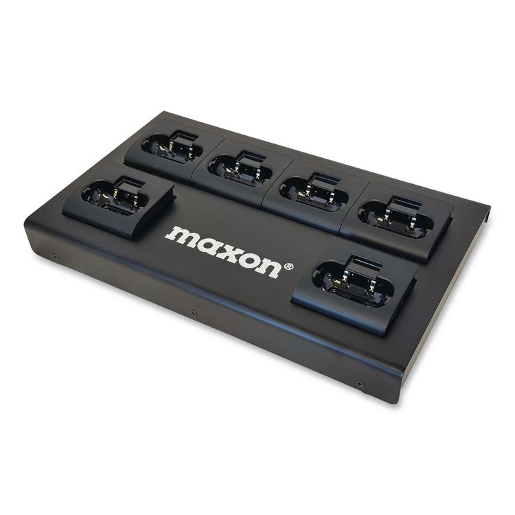 6-Slot Multi-Unit Charger, Black