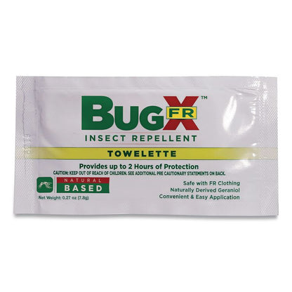 DEET FREE Insect Repellent Wipes, 0.27 oz, 100 Wipes