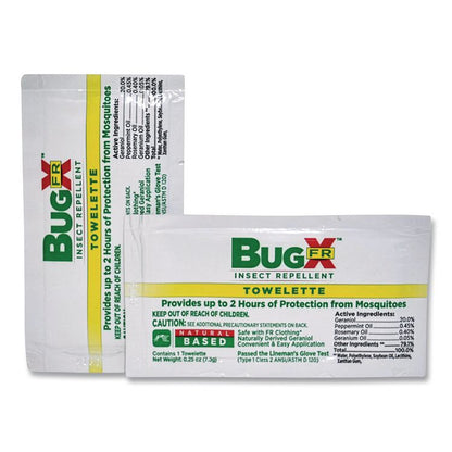 Insect Repellent Wipes with DEET, 0.27 oz, 100 Wipes