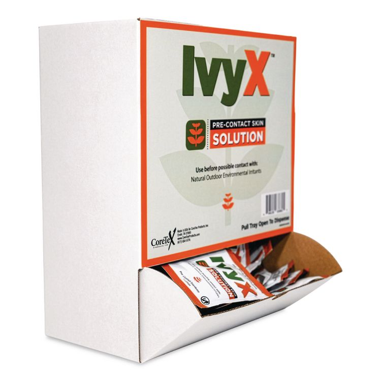 IvyX Pre-Contact Lotion Packets, 50 Packets