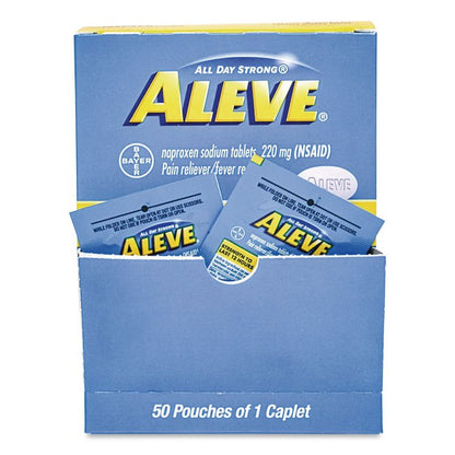 Aleve, 2 Tablets/Packet, 50 Packets