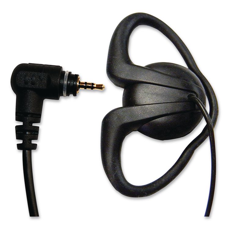 Monaural Earhook Headset with D Ring Earpiece