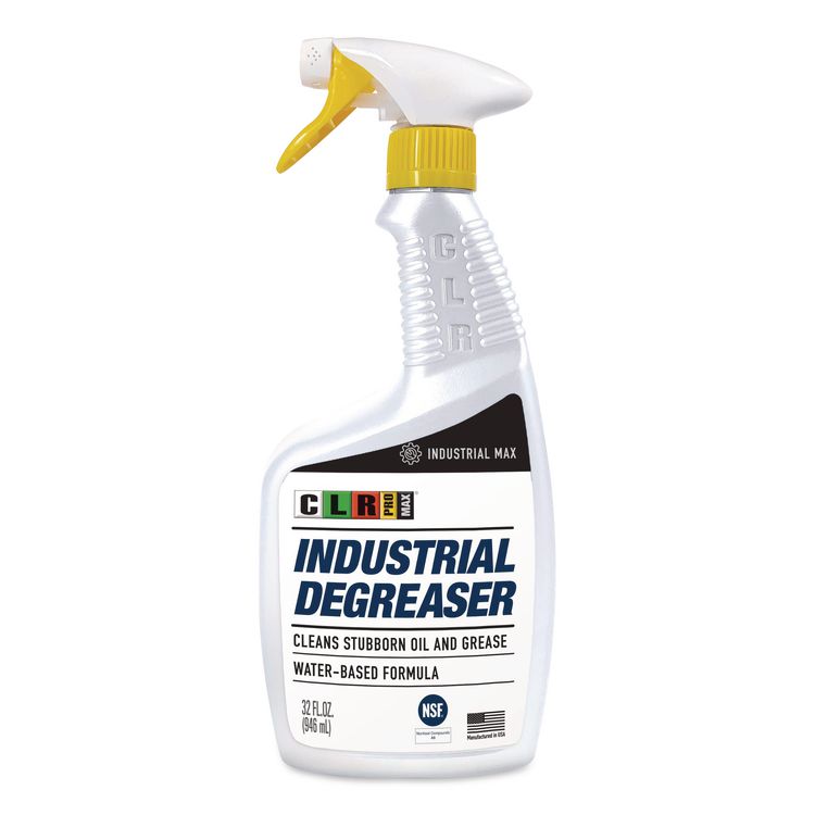MAX Industrial Degreaser, 32 oz Spray Bottle, 6/Carton
