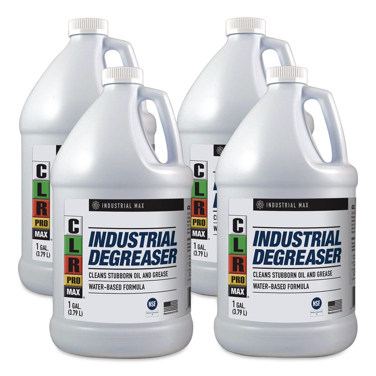 MAX Industrial Degreaser, 1 gal Jug, 4/Carton